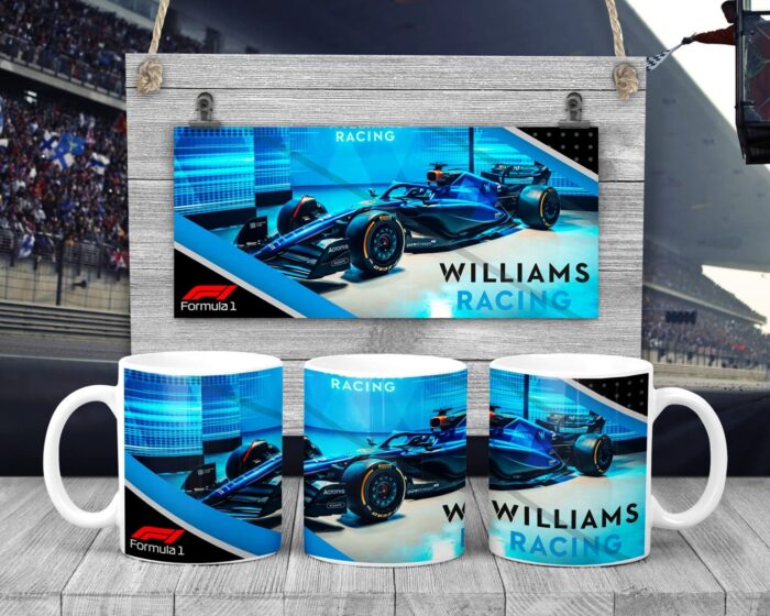 Hrneček s motivem Formule – Williams