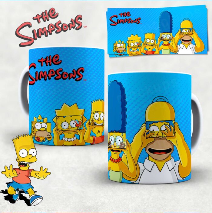 Hrneček s motivem Simpsonovi 24