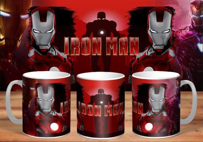 Hrneček s motivem- Iron Man 2