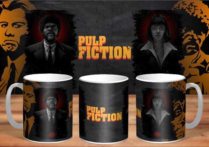 Hrneček s motivem – Pulp Fiction