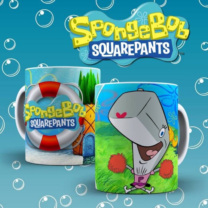 Hrneček s motivem ze seriálu  SPONGEBOB 6