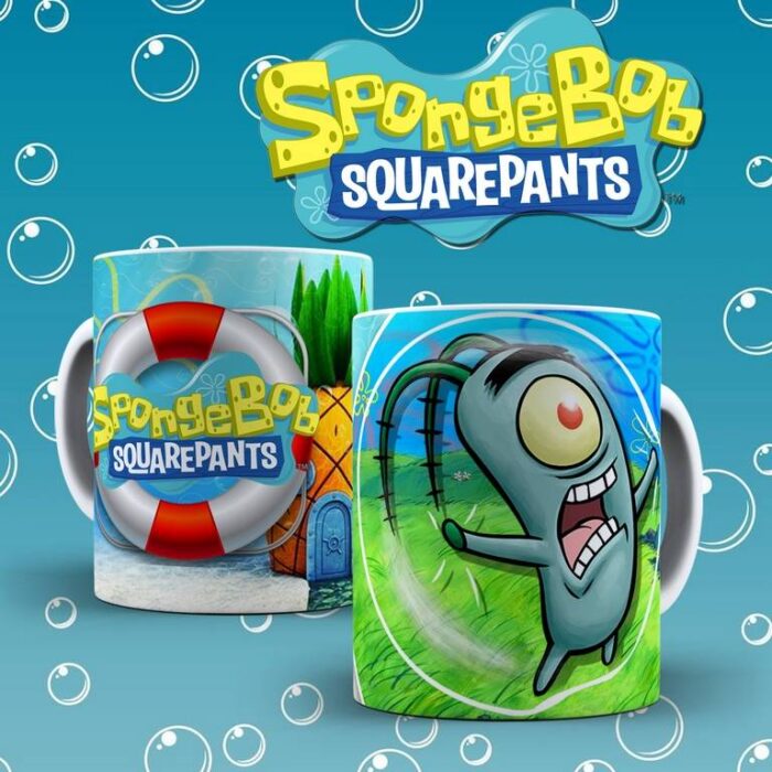 Hrneček s motivem ze seriálu  SPONGEBOB 7