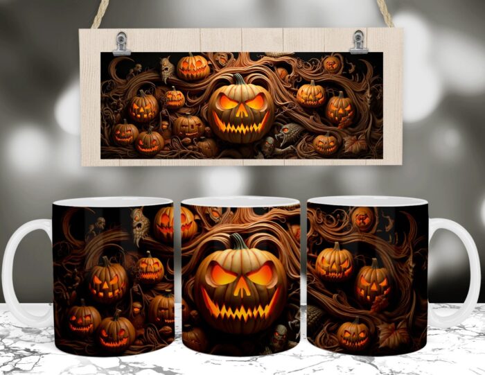 Halloweenský hrneček-  X140
