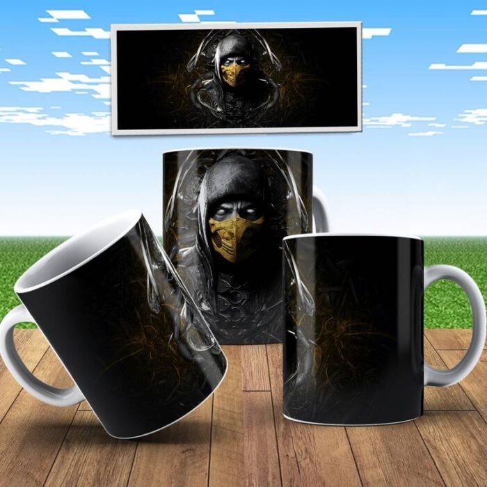 Hrneček s motivem hry Mortal Kombat 6