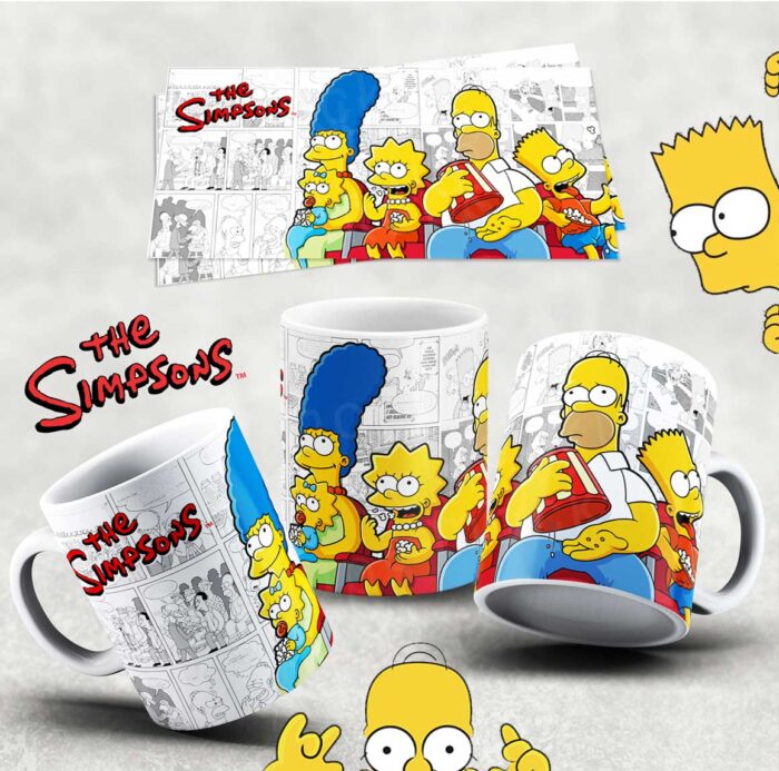 Hrneček s motivem Simpsonovi 23