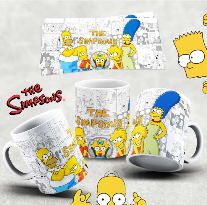 Hrneček s motivem Simpsonovi 25