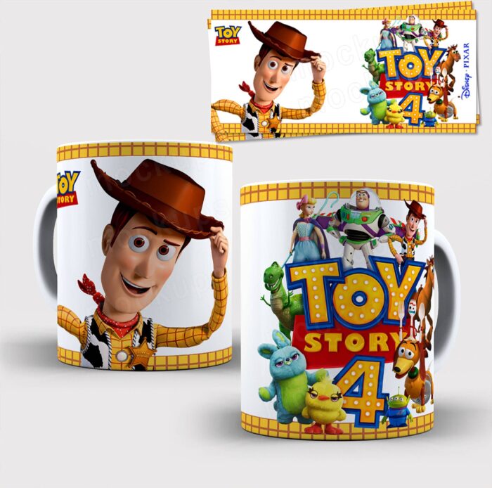 Hrneček s motivem-  Toy Story 1